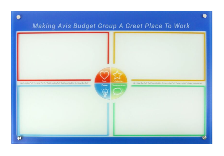 Glass Dry Erase Think Boardem!