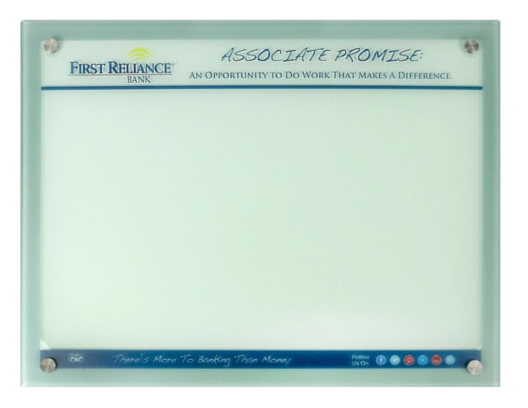 Glass Dry Erase Think Boardem!